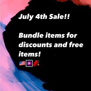 JULY 4th SALE!